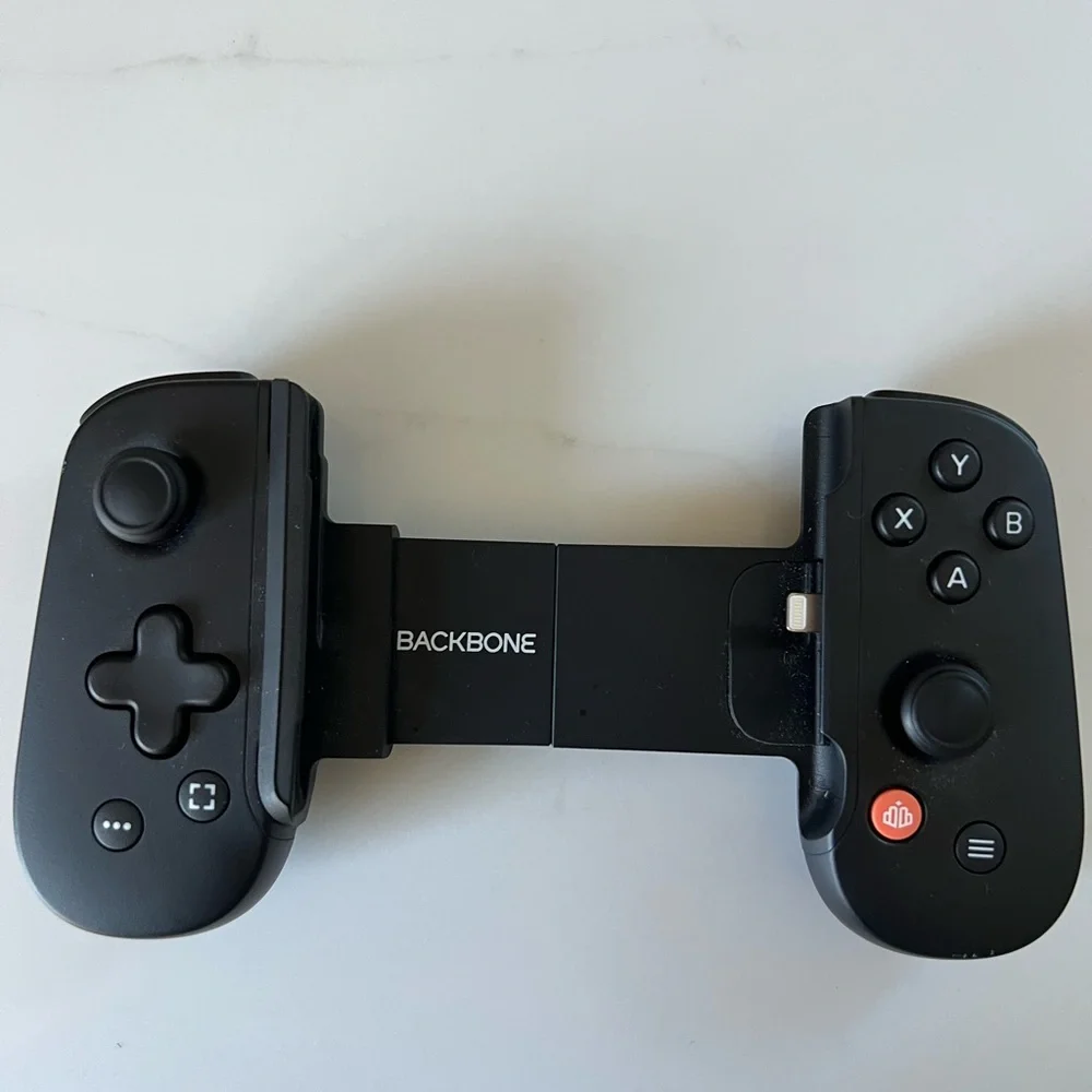 Black Mobile Gaming Controller for iPhone